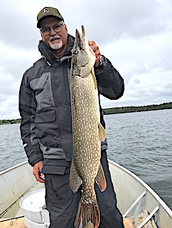Incredible Fishing for BIG Northern Pike at Fireside Lodge by Jeff